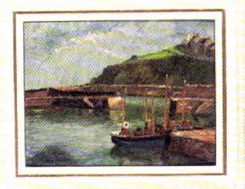 Inner harbour Mevagissey, Cornwall. Fishing boats in the harbour by 
																	Piero Sansalvadore