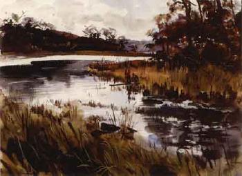 The marsh by 
																	Glenn Gordon Macnutt