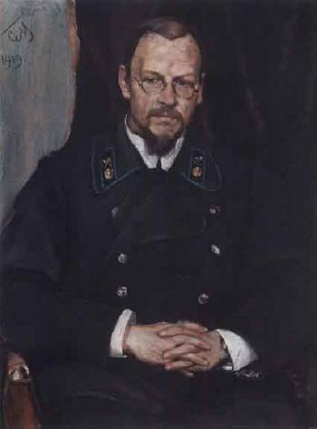 Portrait of a Naval Officer by 
																	Serge Malioutin