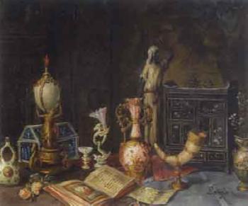 Still life by 
																			 Langlois