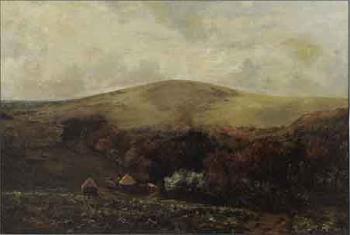 English landscape by 
																	Marmaduke A Langdale