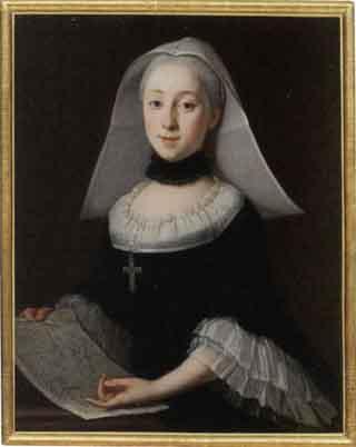 Portrait of Maria Elisabetha de Sonenberg by 
																	Marie Monique Tanisch