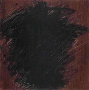 Untitled - over painting by 
																	Arnulf Rainer