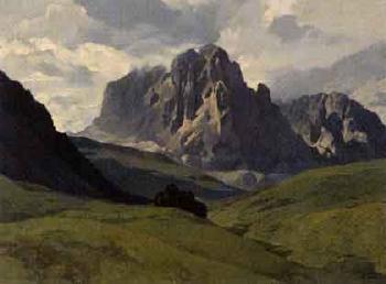 Langkofel, Dolomites by 
																	Robert Zinner