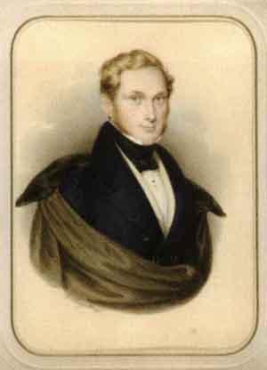 Portrait of Heinrich Gustave Clauss by 
																	Ignaz Rungaldier
