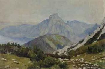 Traunstein from Hollen Mountains by 
																	Paul Hansa