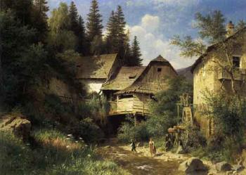 Kaumberg in Austria by 
																	Ludwig Halauska