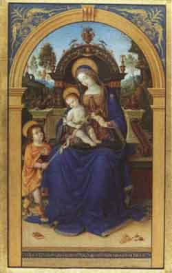 The Virgin Mary with Baby Jesus and John the Baptist by 
																	Eliseo Tuderte Fattorini