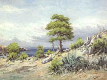 View of Kavouri by 
																	Nicholaos Xenos
