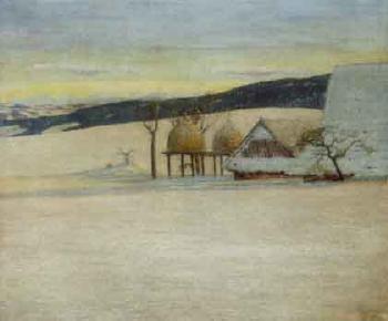 Winter in Beskydy by 
																	Hugo Baar