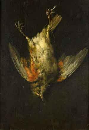 Still life of bird by 
																	Carl Gustaf Quist