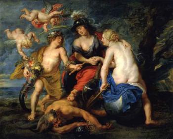 Allegory of good and bad government by 
																			Theodor van Thulden