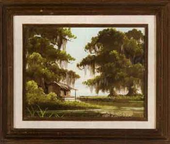 Louisiana Bayou by 
																	Charles R Handford