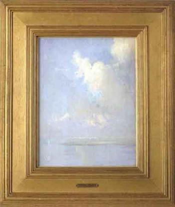 Study of sea and sky by 
																	Percyval Tudor-Hart