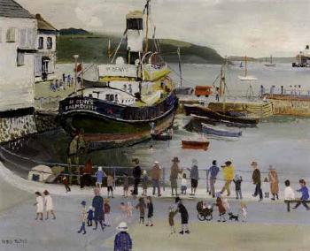 Falmouth harbour by 
																	Fred Yates