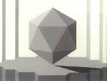 Geometric figure by 
																	Lucio Saffaro
