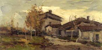 Landscape in Lombardy by 
																	Giovanni Balansino