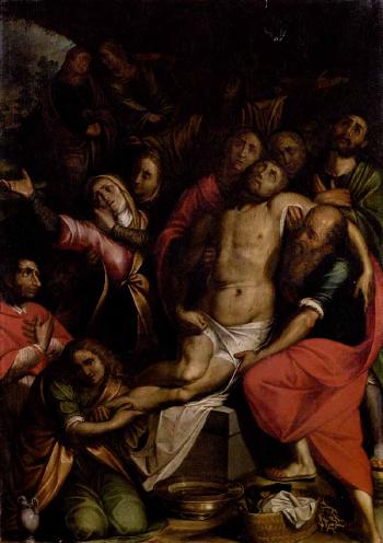 Deposition of Christ by 
																	Giovanni Battista Lampugnani