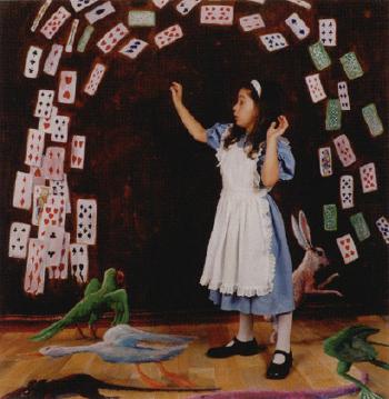 Flying cards no 1 by 
																	Polixeni Papapetrou