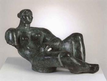 Reclining lady by 
																	Lyndon Dadswell