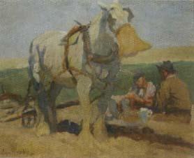 The ploughman's rest by 
																	Evelyn Harke