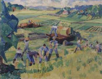 Field workers by 
																	John Dana-Bashian