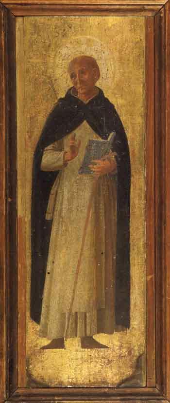 St. Vincent Ferrer Dominican Saint, San Marco panels by 
																			Fra Angelico