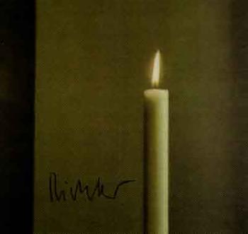 Kerze by 
																	Gerhard Richter