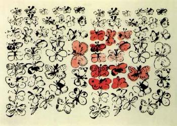 Untitled butterflies by 
																	Andy Warhol