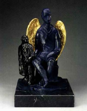 Blue Angel by 
																	Sandro Chia