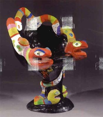 Snake chair by 
																	Niki de Saint Phalle
