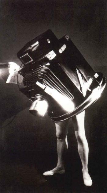 Walking camera, Jimmy the camera by 
																	Laurie Simmons