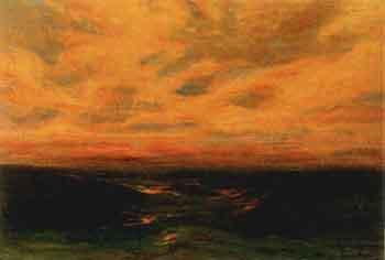Sunset at sea by 
																	Vitold Pruszkovski