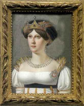 Princess Marianne, wife of Prince Albrecht of Prussia by 
																	Heinrich Anton Dahling