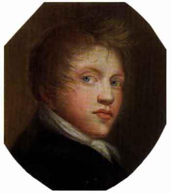Portrait of boy by 
																	Ferdinand Jagemann
