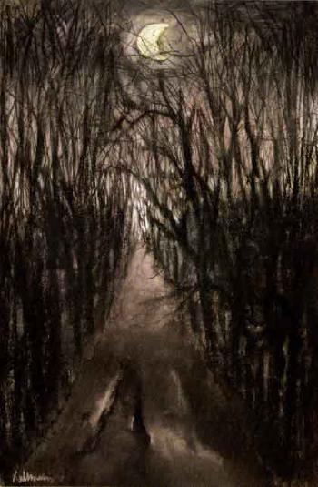 Woodland path by 
																	Hans Jurgen Kallmann