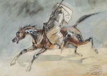 Desert rider by 
																	Christian Wilhelm von Faber du Faur