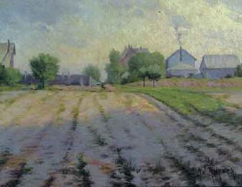 Farm field by 
																	Arthur J Rupert