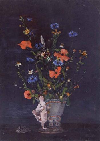 Flowers in vase by 
																	Axel Fridell