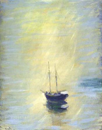 Vessel near Hven by 
																	Gustav Rudberg
