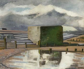 End of the steps by 
																	Paul Nash
