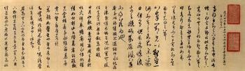 Calligraphy after the Two Wangs by 
																			 Qi Ying