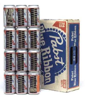 Artwork for teenage boys - beer cans by 
																	 Pruitt and Early