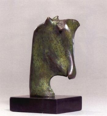 Goats head by 
																	Henry Moore