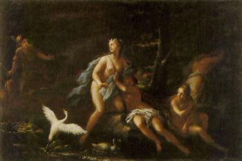 Diana and Acteone by 
																	Giovanni Battista Lama