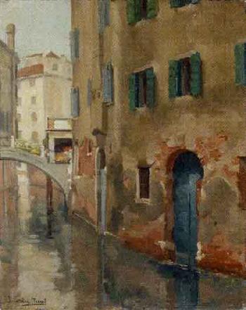 View of Venice by 
																	Salvador Tuset Tuset