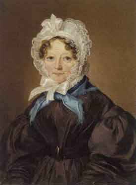 Portrait of Mrs Wraaby by 
																	Emilius Baerentzen