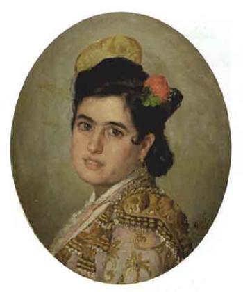 Female toreador by 
																	Francisco Jover Casanova
