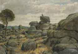 Rocky landscape by 
																	Jose Frances Agramunt