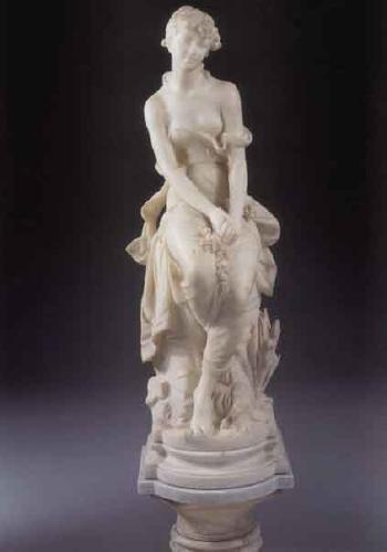 Figure of young woman, Le Reve by 
																	Hippolyte Francois Moreau